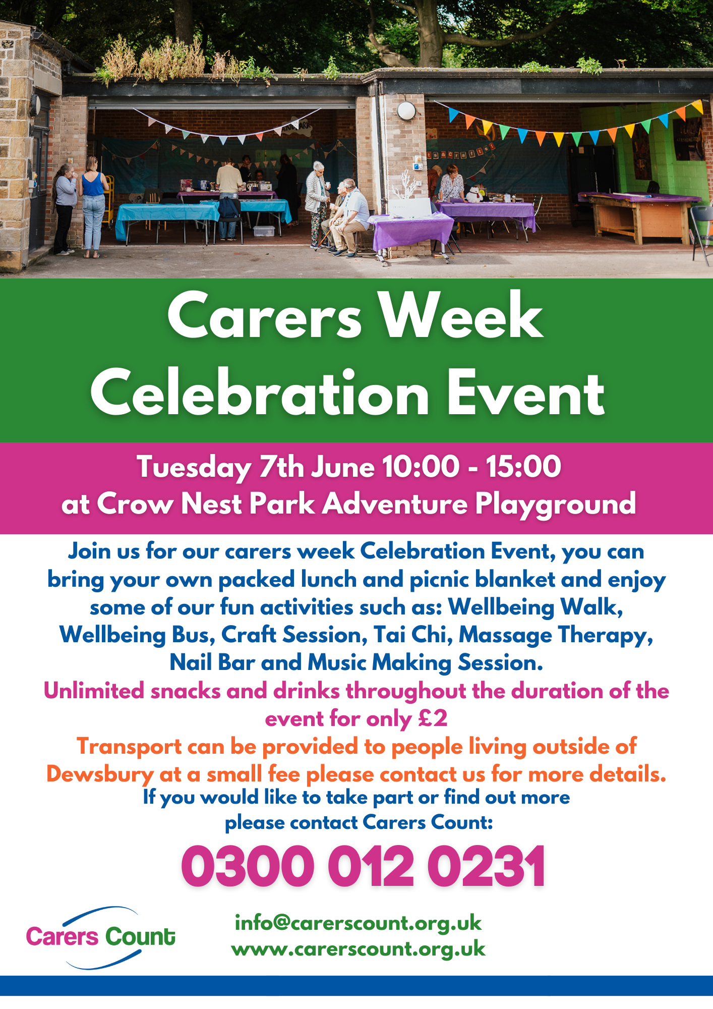 Carers Week Celebration Event 2022